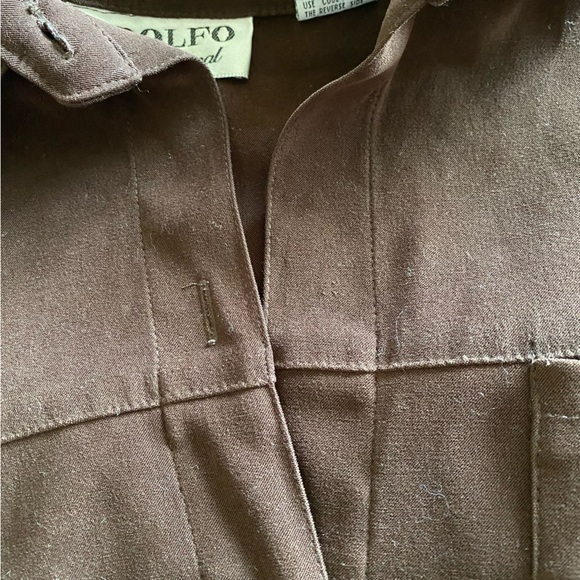 Adolfo International size large shirt - Picture 8 of 8